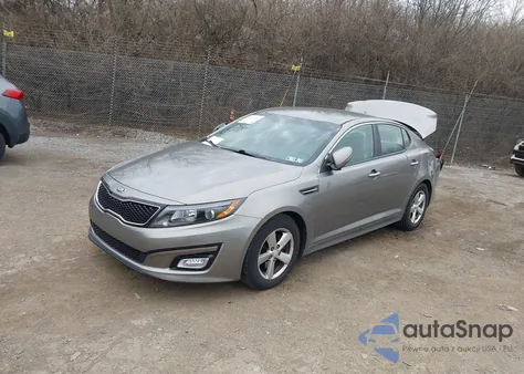 2015 Kia Optima Lx z USA, uszkodzony, nr VIN 5XXGM4A79FG477247